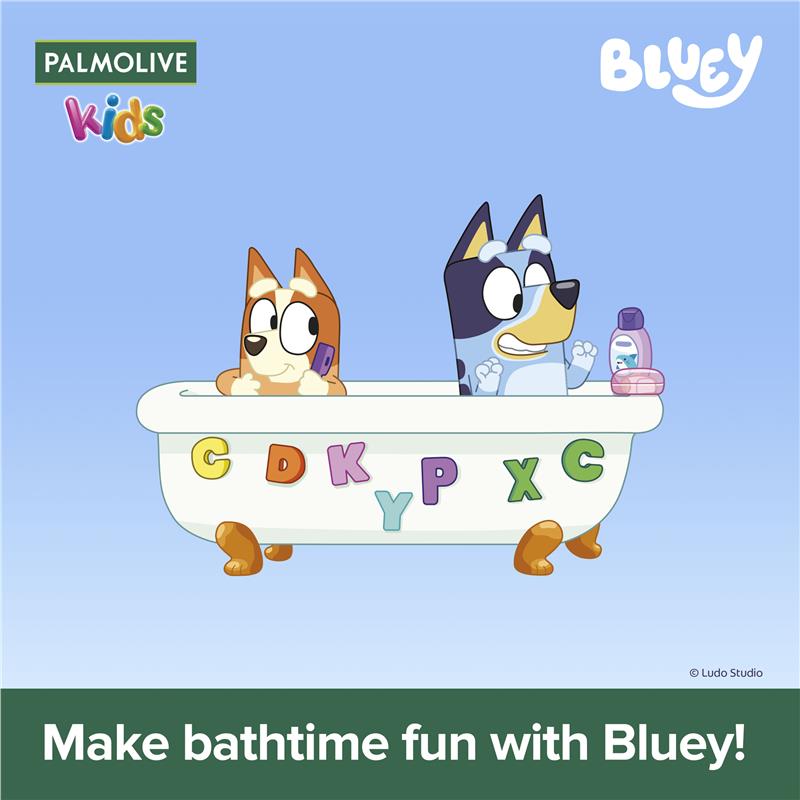 Load image into Gallery viewer, Palmolive Kids Bluey 3 in 1 Body Bath &amp; Hair Berrylicious 1L
