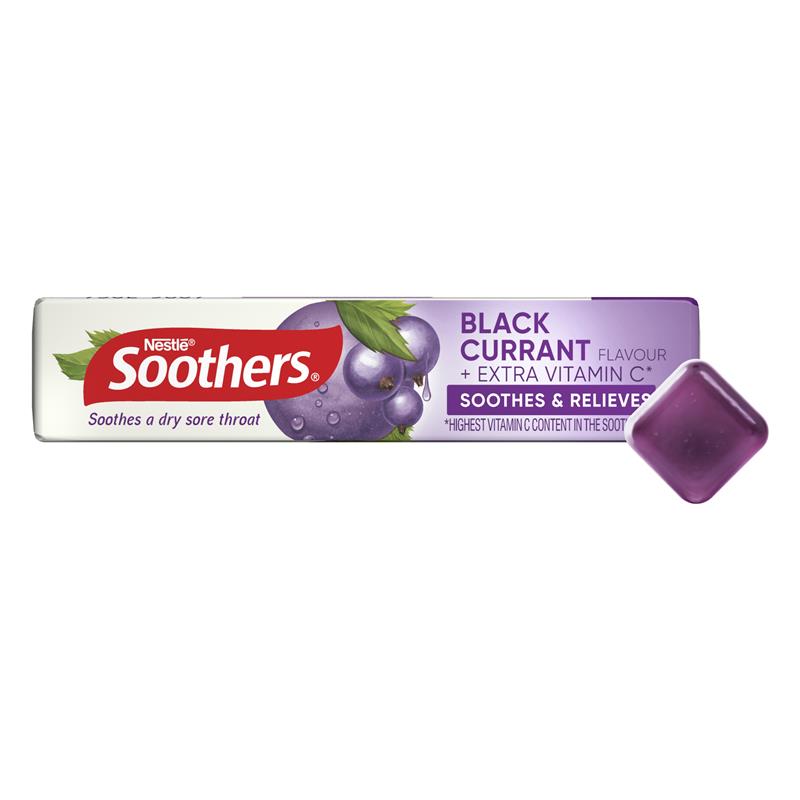 Load image into Gallery viewer, Soothers Blackcurrant Lozenges 10
