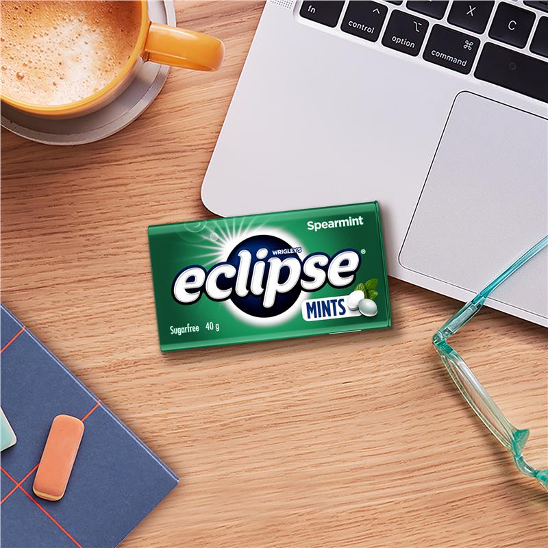 Load image into Gallery viewer, Eclipse Spearmint Mints 40g
