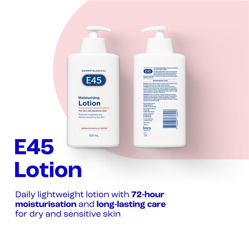 Load image into Gallery viewer, E45 Moisturising Lotion 500ml
