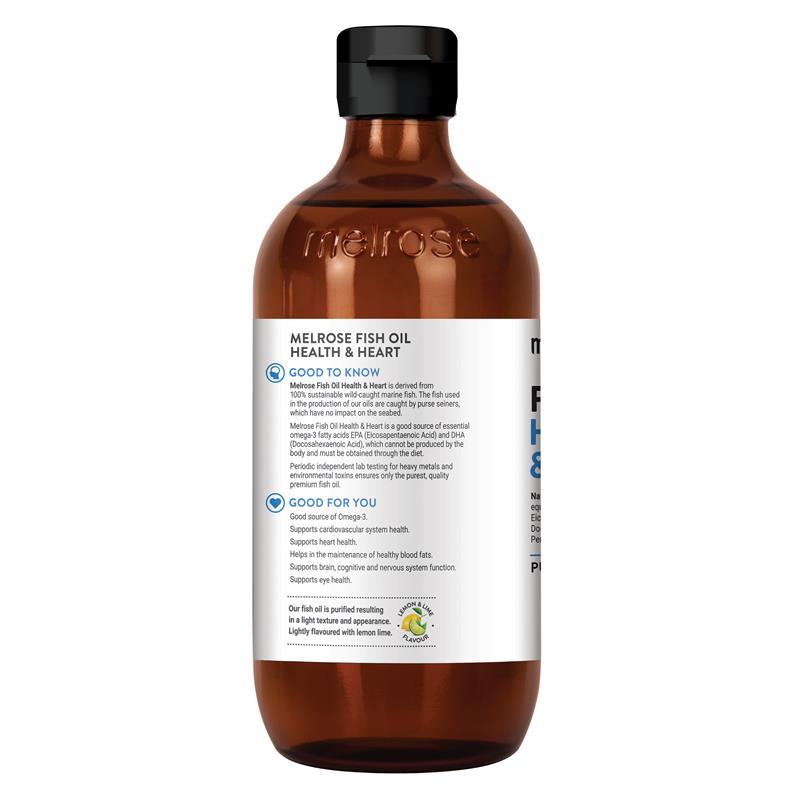 Load image into Gallery viewer, Melrose Omega Fish Oil Health &amp; Heart 500ml
