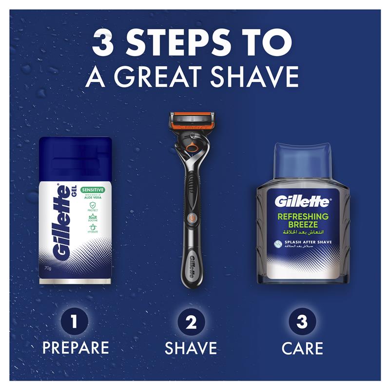 Load image into Gallery viewer, Gillette Aloe Sensitive Gel 70g
