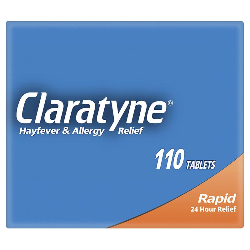 Load image into Gallery viewer, Claratyne Allergy &amp; Hayfever Relief Antihistamine Tablets 110 Pack

