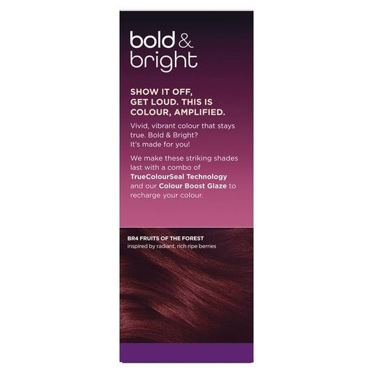 Clairol Bold & Bright Permanent Hair Colour BR4 Fruits of Forest