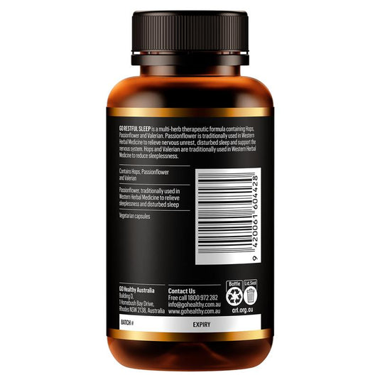 GO Healthy Restful Sleep 120 Hard Capsules