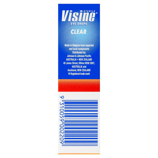 Visine Clear Eye Drops 15mL