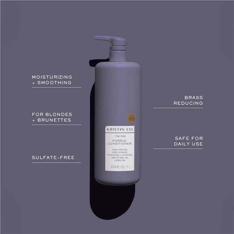 Load image into Gallery viewer, Kristin Ess The One Purple Conditioner 1L
