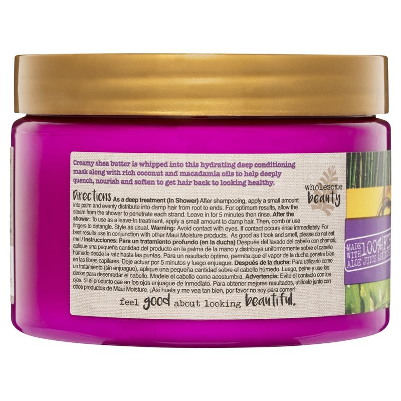 Load image into Gallery viewer, Maui Moisture Heal &amp; Hydrate + Shea Butter Hair Mask For Dry &amp; Damaged Hair 340g

