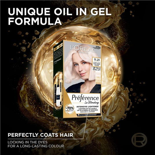 L'Oreal Paris Preference 11.21 Ultra Light Cool Pearl Blonde