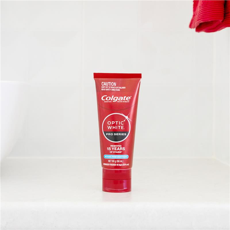 Load image into Gallery viewer, Colgate Toothpaste Optic White Pro Series Stain Prevention 5% 80g
