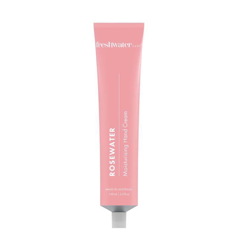 Load image into Gallery viewer, Freshwater Farm Rosewater Hand Cream 100ml
