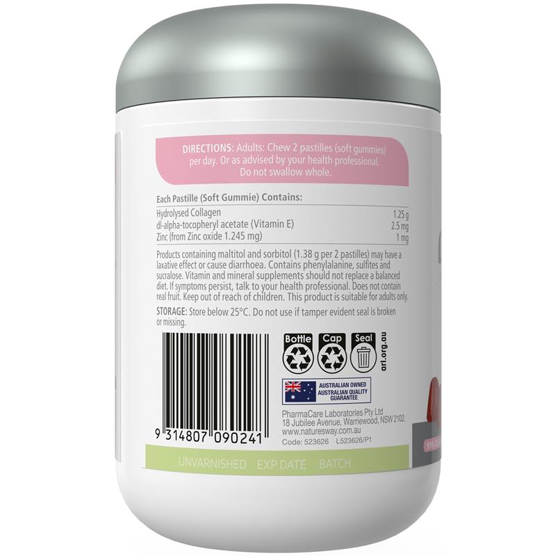 Load image into Gallery viewer, Nature's Way Adult Vita Gummies Sugar Free High Strength Collagen 110 Gummies Exclusive Size
