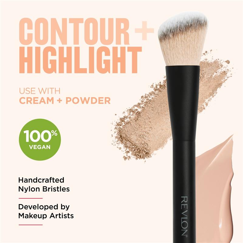 Load image into Gallery viewer, Revlon Beauty Tools Contour/Highlight Brush
