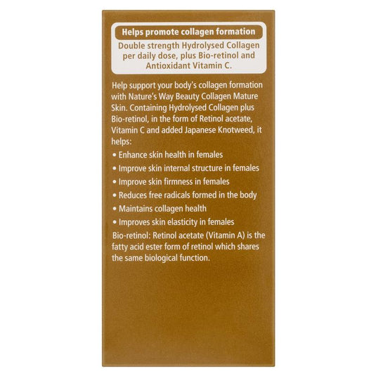 Nature's Way Beauty Collagen Mature Skin 60 Tablets