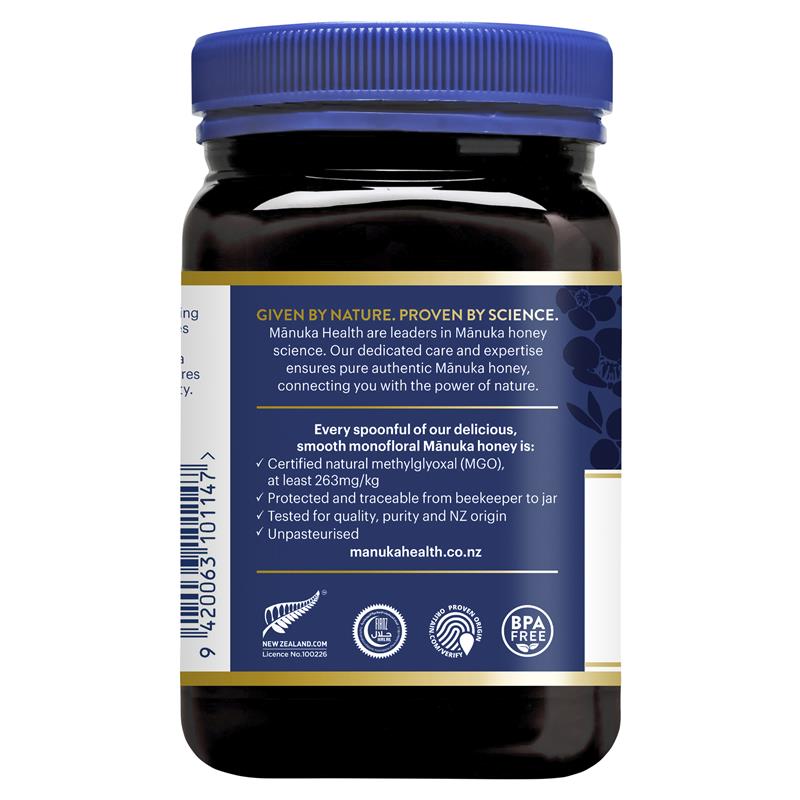 Load image into Gallery viewer, Manuka Health MGO263+ UMF10 Manuka Honey 500g (NOT For sale in WA)
