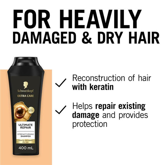Schwarzkopf Extra Care Ultimate Repair Strengthening Shampoo 400ml
