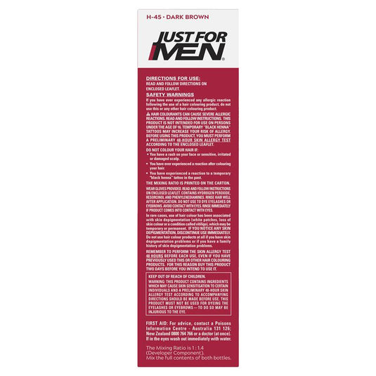 Just for Men Hair Colour H-45 Dark Brown