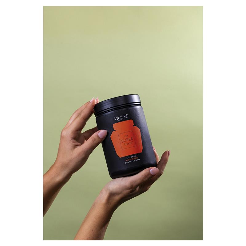 Load image into Gallery viewer, WelleCo The Super Elixir Blood Orange 300g Jar
