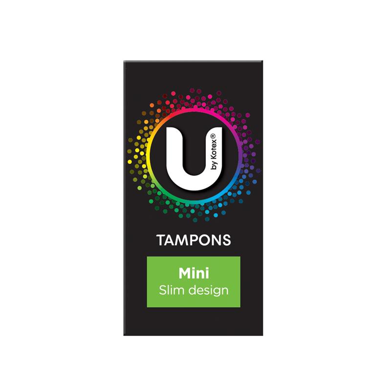 Load image into Gallery viewer, U by Kotex Slim Tampons Mini 16 Pack
