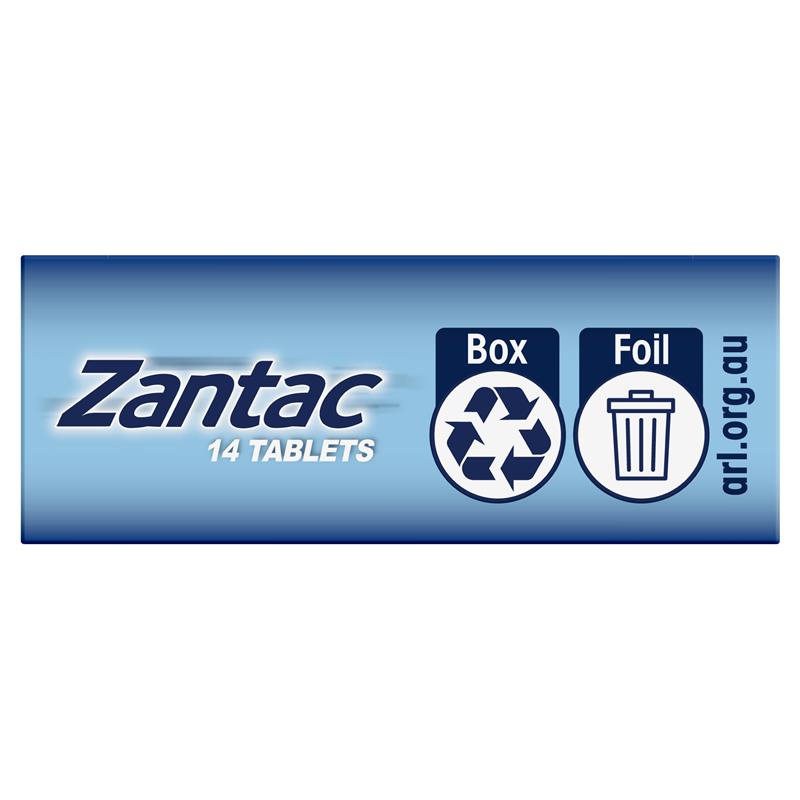 Load image into Gallery viewer, Zantac 12 Hour 150mg 14 Tablets

