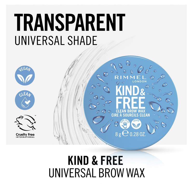 Load image into Gallery viewer, Rimmel Kind &amp; Free Universal Natural Brow Wax

