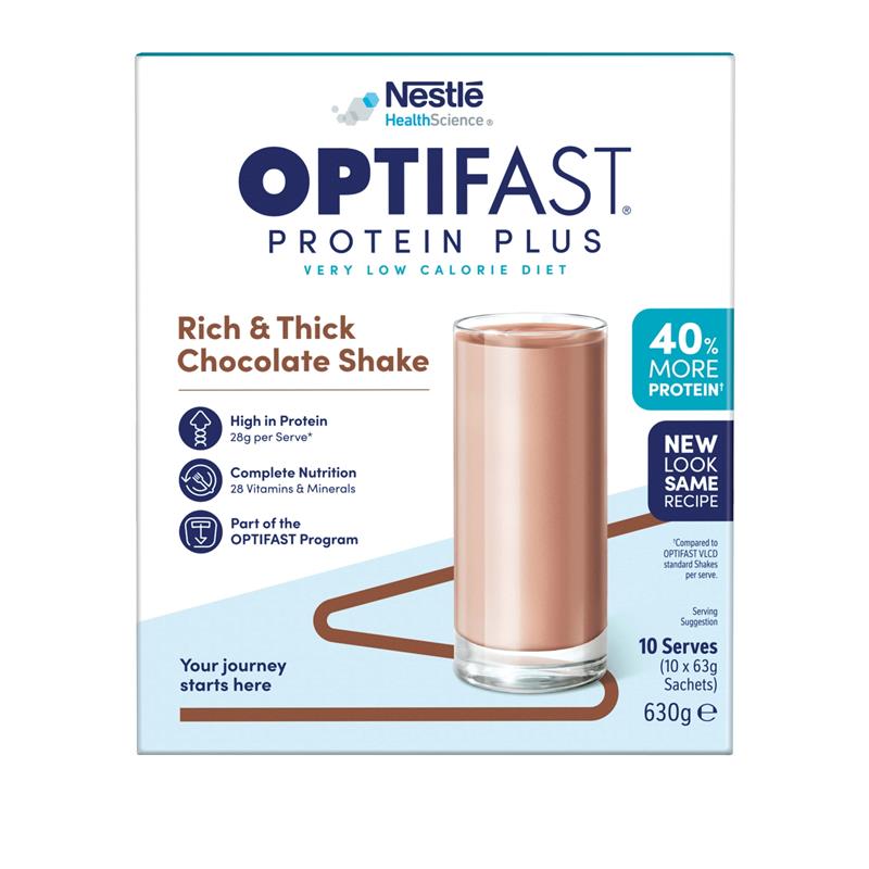 Load image into Gallery viewer, Optifast VLCD Protein Plus Shake Chocolate 10 Pack 630g
