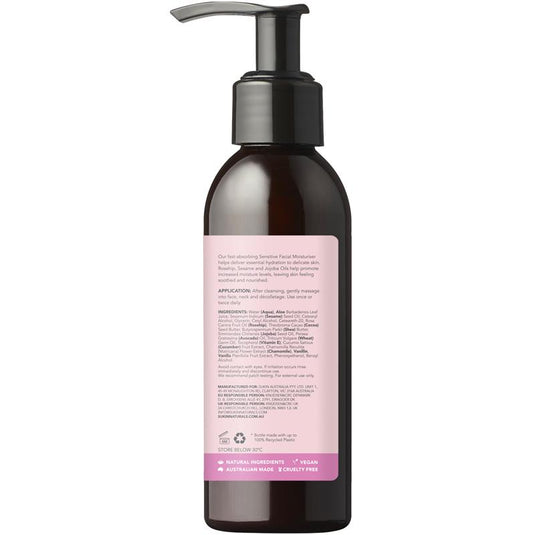 Sukin Sensitive Facial Moisturiser 125ml Pump