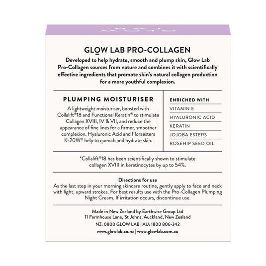 Glow Lab Pro Collagen Plumping Moisturiser 50g