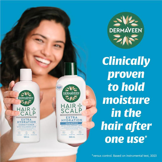 DermaVeen Hair + Scalp Extra Hydration Conditioner 500ml