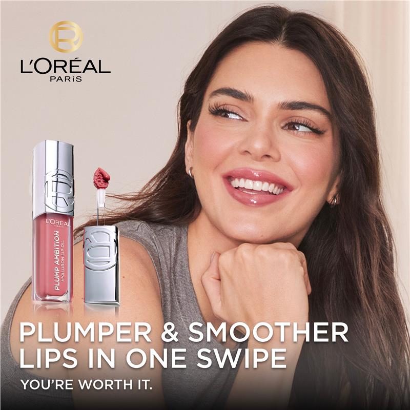 Load image into Gallery viewer, L'Oreal Paris Plump Ambition Hyaluron Lip Oil 490 Berry Jolie
