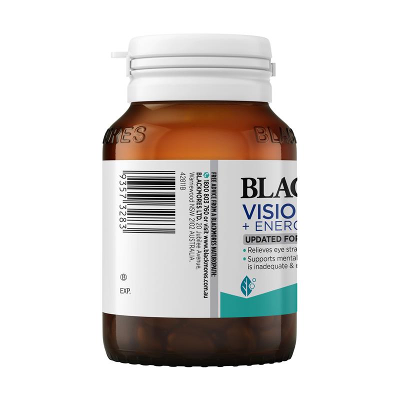 Load image into Gallery viewer, Blackmores Vision Care + Energy 60 Capsules
