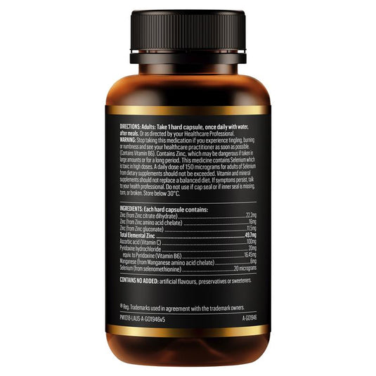 GO Healthy Zinc Complex 120 Hard Capsules