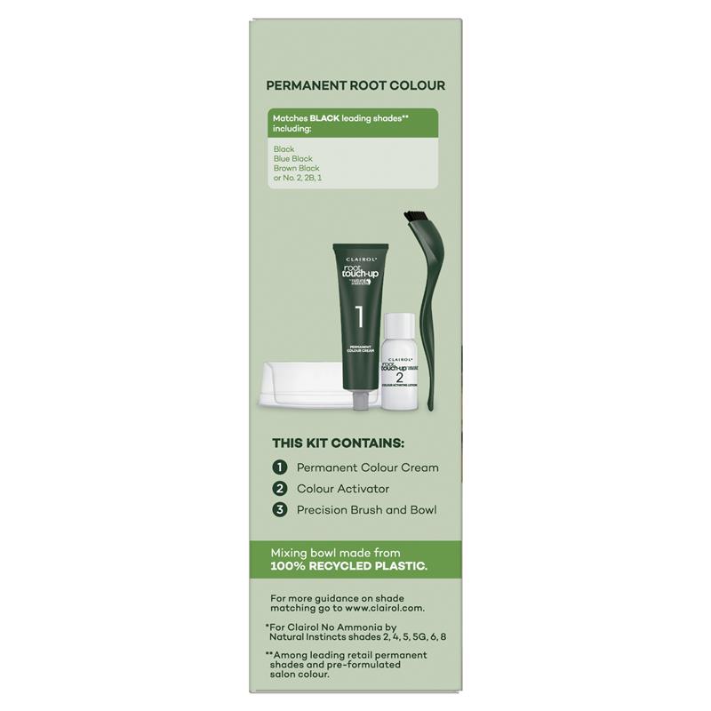 Load image into Gallery viewer, Clairol Root Touch Up Natural Instincts 2 Black Permanent Hair Colour
