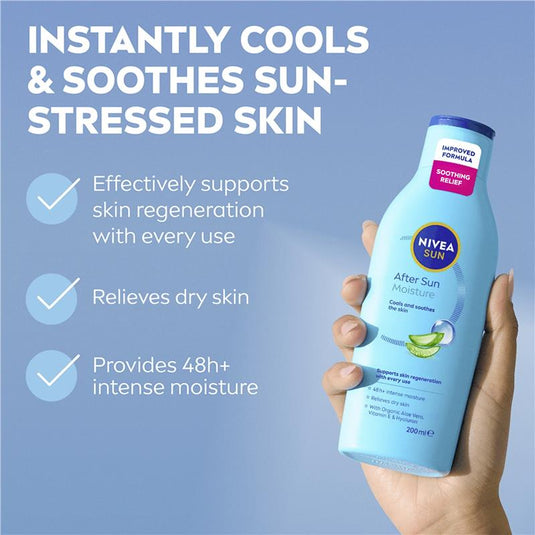NIVEA Sun Moisturising After Sun Lotion Aloe Vera 200ml