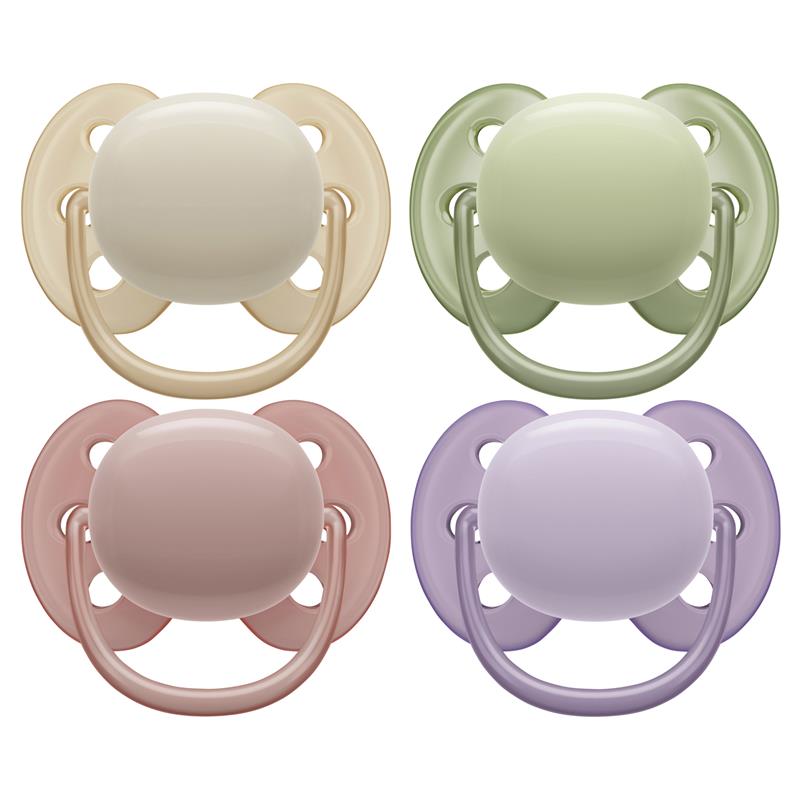 Load image into Gallery viewer, Avent Ultra Soft Soother Neutral 0 - 6 Months 2 Pack
