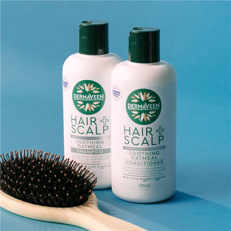 Load image into Gallery viewer, DermaVeen Oatmeal Shampoo for Dry, Flaky or Sensitive Scalps 250mL
