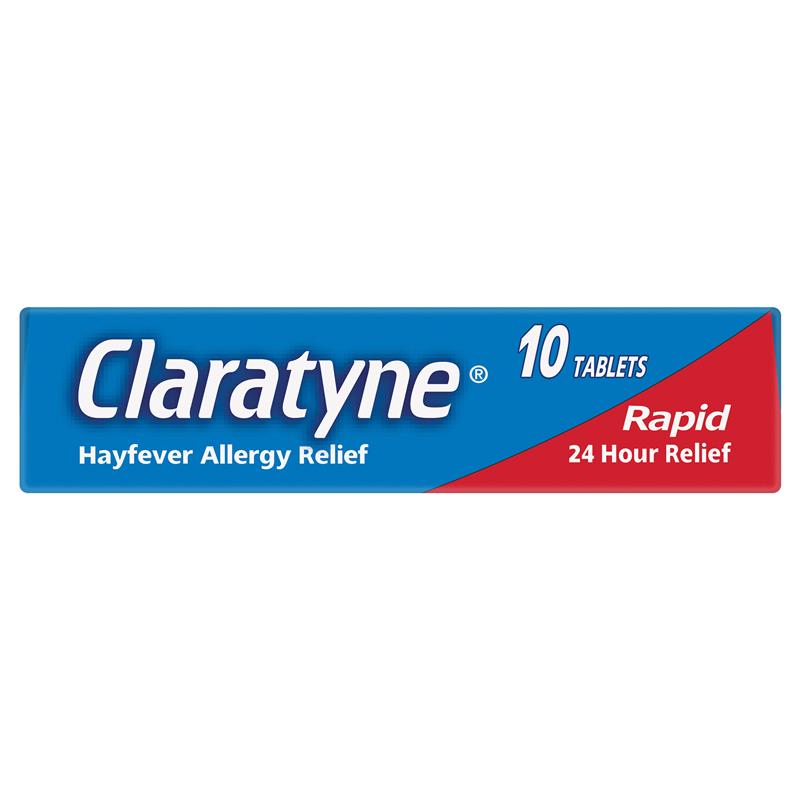 Load image into Gallery viewer, Claratyne Allergy &amp; Hayfever Relief Antihistamine 10 Tablets
