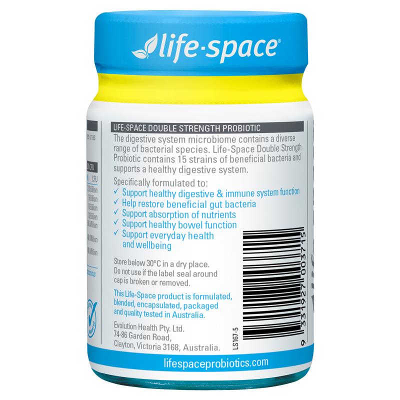 Load image into Gallery viewer, Life-Space Double Strength Probiotic 60 Capsules Exclusive Size
