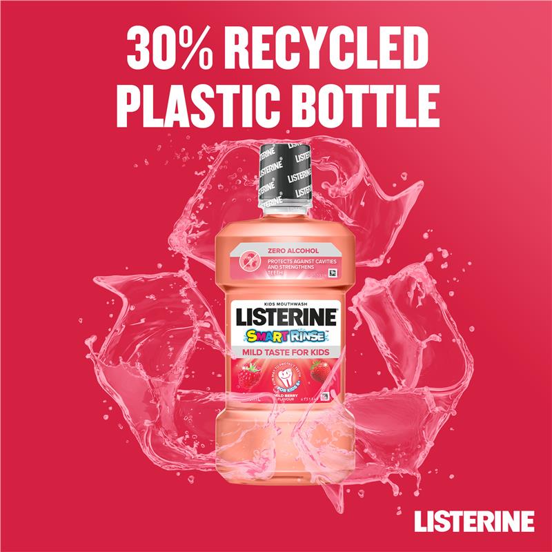 Load image into Gallery viewer, Listerine Smart Rinse Berry Shield 500ml
