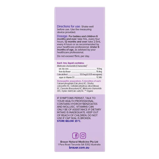 Brauer Baby & Child Teething 100mL
