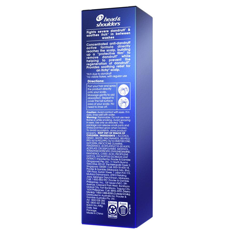 Load image into Gallery viewer, Head &amp; Shoulders Professional Advanced Soothing Care Spray For Severe Dandruff 100ml
