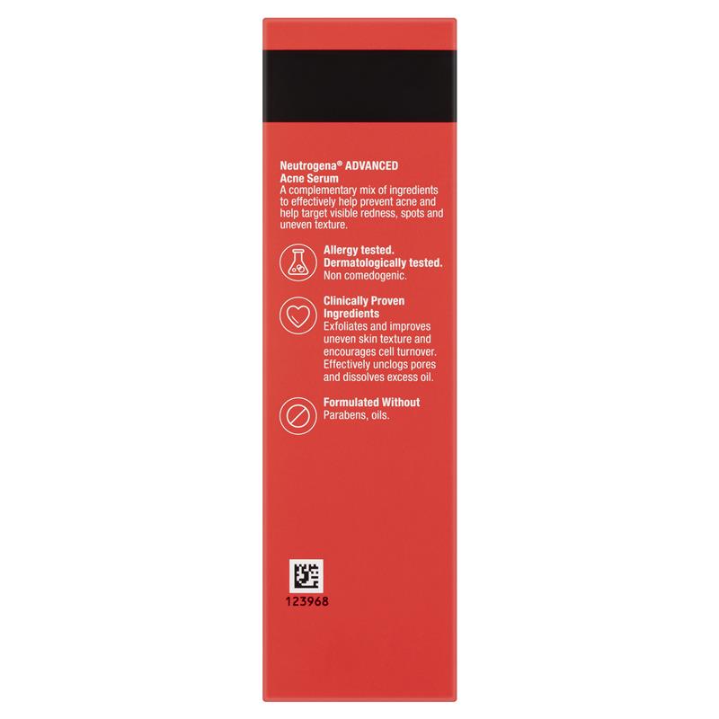 Load image into Gallery viewer, Neutrogena Advanced Acne Serum 30ml
