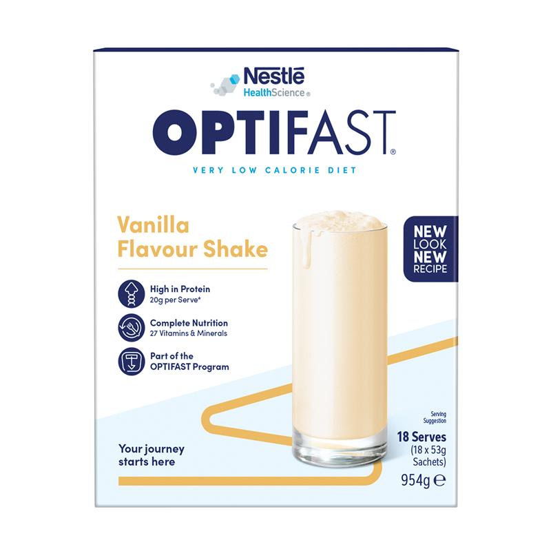 Load image into Gallery viewer, Optifast VLCD Shake Vanilla 18 x 53g
