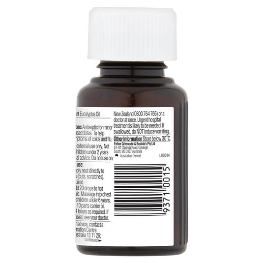 Bosisto's Eucalyptus Oil 50ml