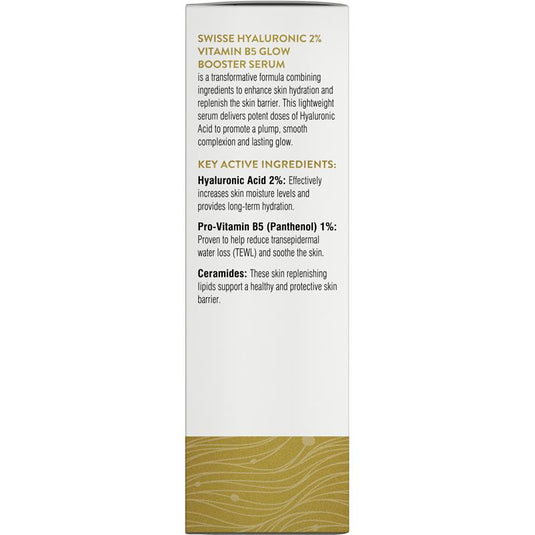 Swisse Beauty Hyaluronic 2% Vitamin B5 Glow Booster Serum 30ml