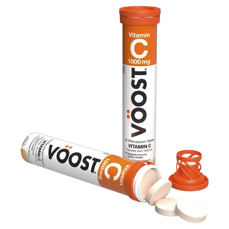 Load image into Gallery viewer, Voost Vitamin C Effervescent 60 Pack Exclusive Size
