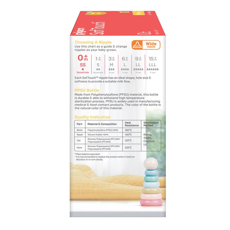 Load image into Gallery viewer, Pigeon SofTouch Bottle PPSU 160ml Twin Pack
