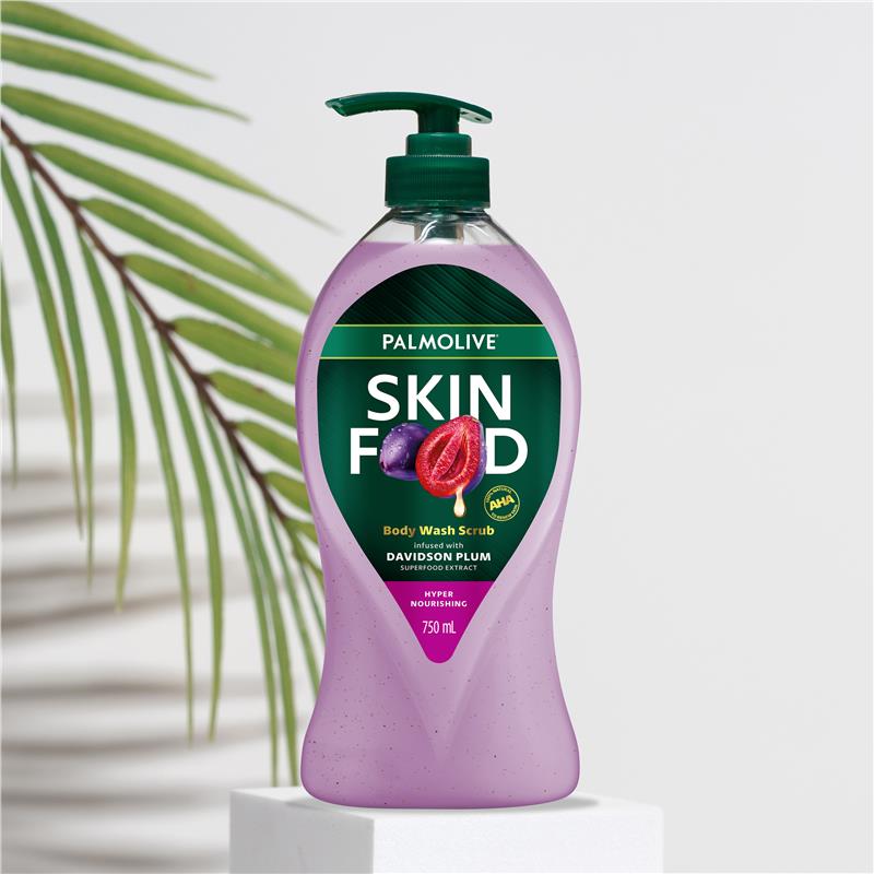Load image into Gallery viewer, Palmolive Skin Food Body Wash Cream Davidson Plum 750ml
