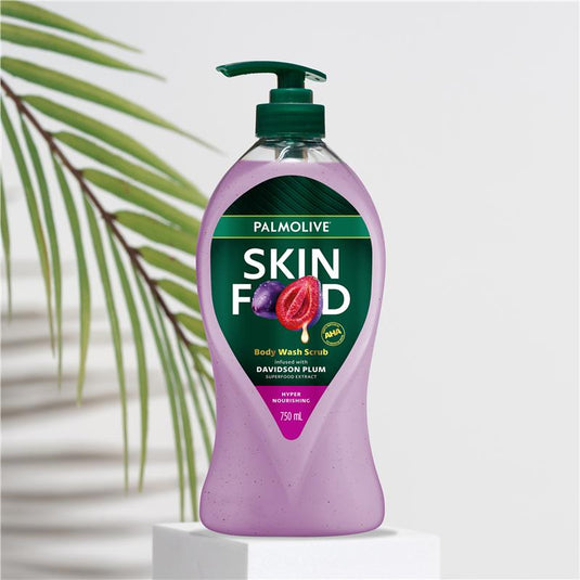 Palmolive Skin Food Body Wash Cream Davidson Plum 750ml