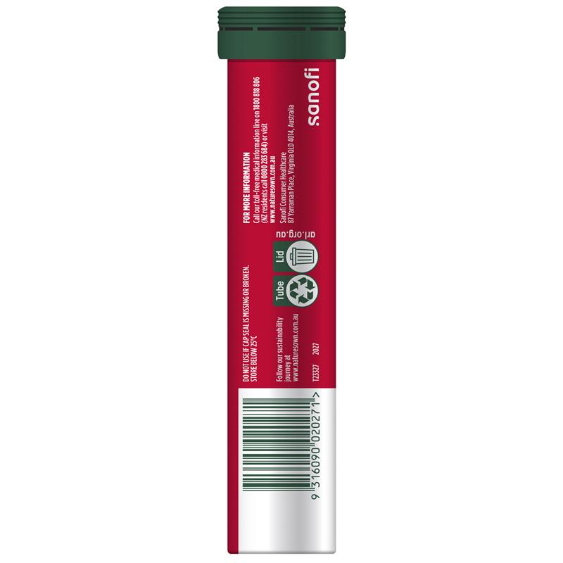 Load image into Gallery viewer, Nature's Own Magnesium + Muscle Support Effervescent 20 Tablets

